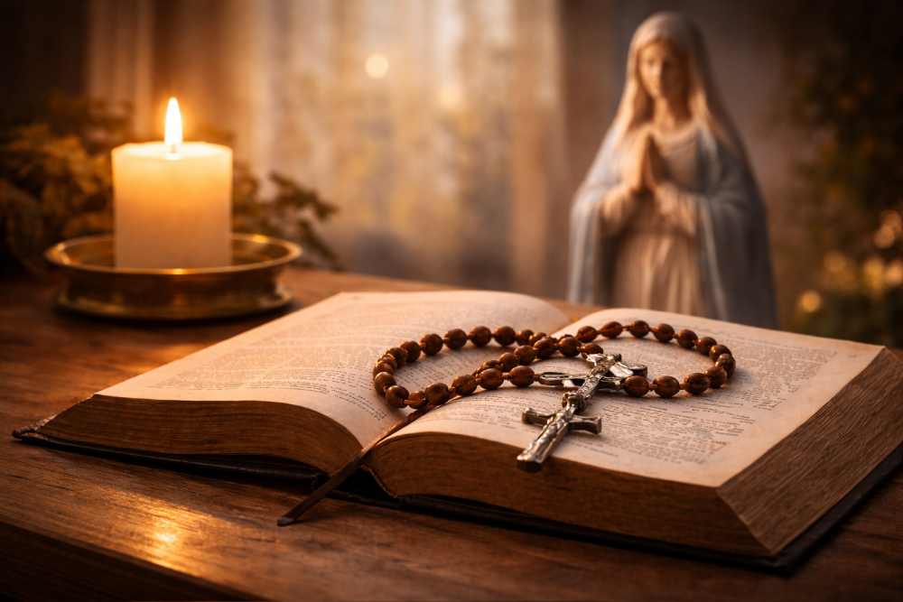 rosario completo en español paso a paso